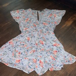 Trixxi flowered romper